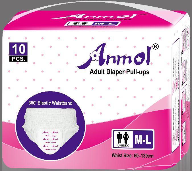 Anmol Adult Diapers Pull Ups M-L