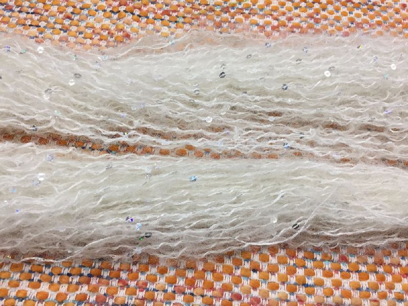 Mohair Yarn with Star Twisted, Style : Natural