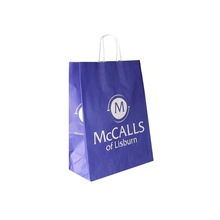 gift shopping kraft paper bags