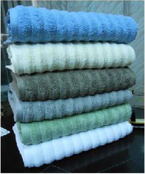 Solid Dyed Plain Zero Twist Cotton Towel