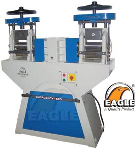 Double Rolling Mill with Lubricating System and Emergency Stop Facility