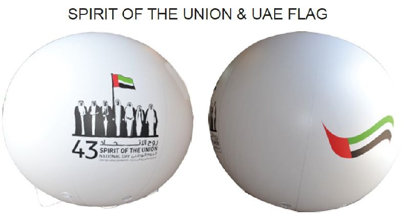 Air Balloons with branding