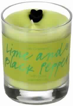 Lime and Black Pepper Candle