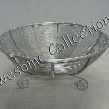 AW Metal Aluminium Wire Bowl
