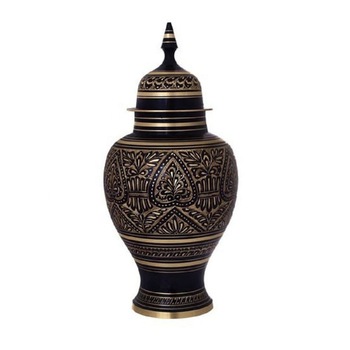 AW Metal Cremation Urns full carving, Style : American Style