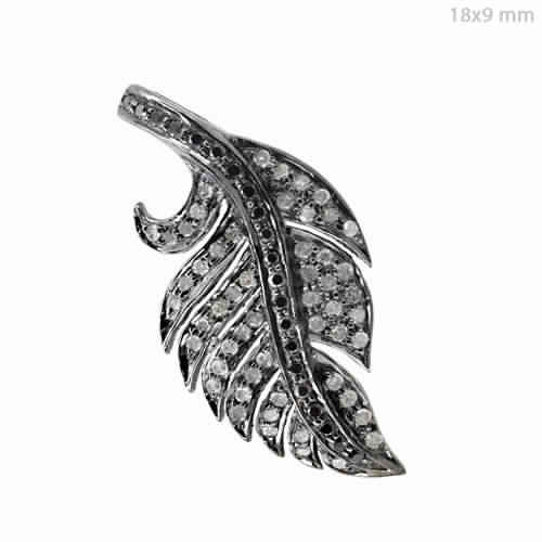 925 STERLING SILVER LEAF CHARMS PENDANTS