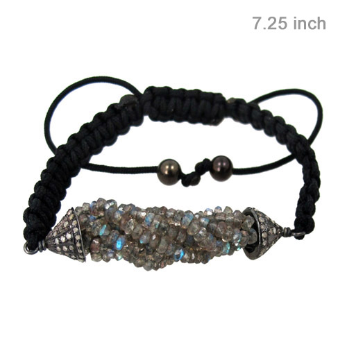 925 STERLING SILVER TASSELS BEADED BRACELETS