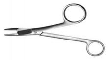 Gillies Needle Holder with Scissor