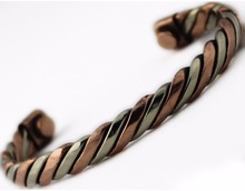 Copper Magnetic Twisted Bracelet, Occasion : Health Product