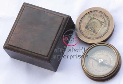 Nautical Compass With Box