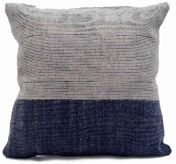 Blue Grey Cushion Cover, Size : Medium