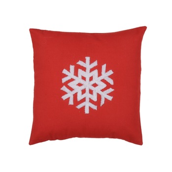 100% Cotton Embroidered Christmas Decorative Cushion Cover, Style : Plain