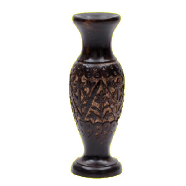 Handcrafted Wooden Flower Vase