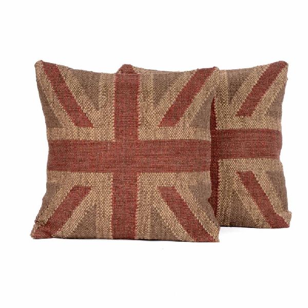 Jute Traditional Cushion Cover