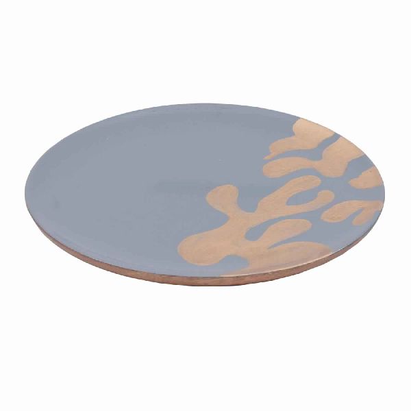 Printed Resin Serving Round Plate