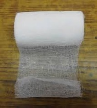 absorbent cotton gauze roll