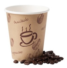 Coffee Paper Cup, for Beverage, Style : Single Wall