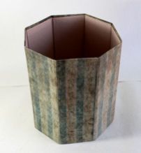 printed paper dustbin