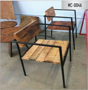 Hote Furniture Metal Chair - MC004A, for wood, Shape : Square