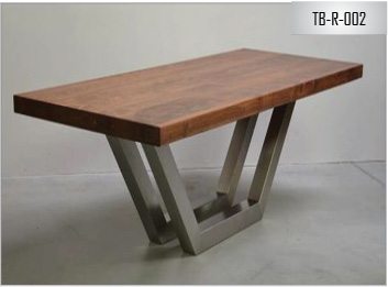 Mayuri International Plain Wooden Table - TB-R-002, Shape : Rectangular
