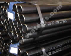 MS ERW Black Welded Steel Pipes