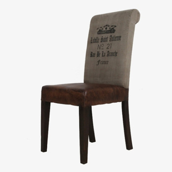 Canvas Lather Chair