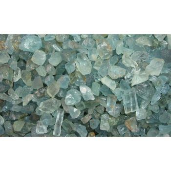 Brazil Aquamarine rough gem stone, Size : 0.50- 1 gram