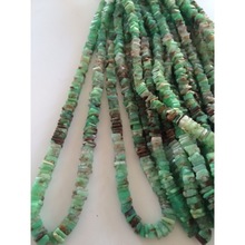 NATURAL CHRYSOPHASE Chrysoprase smooth square beads, Color : GREEN