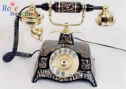 Black Antique Nautical Telephone