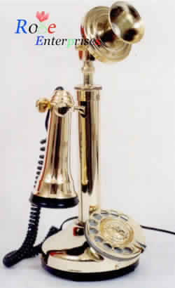 Brass Candlestick Telephone