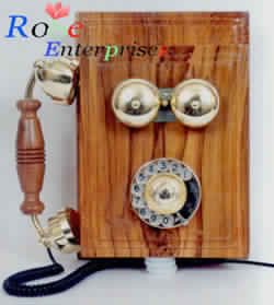 Polish Nautical Wooden Telephone