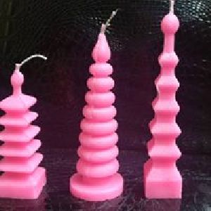 Paraffin Wax Pillar Candle for Decoration at Rs 100/piece in Thane