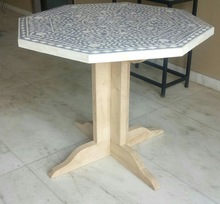 Bone Inlay Table, for Home Furniture, Size : Customized Sizes