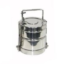 Round Metal Stainless Steel Tiffin, for Tableware, Feature : Eco-Friendly