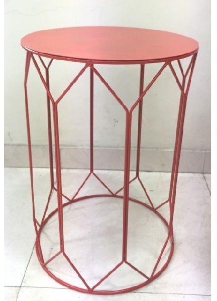 Iron side stool