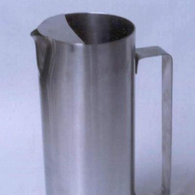 water serving metal jug