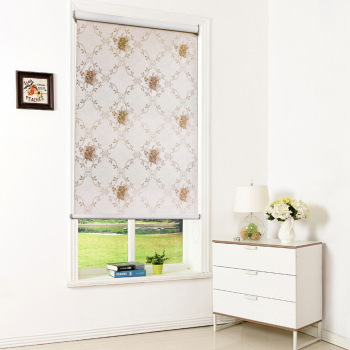 Roller Blinds With Metal Bead