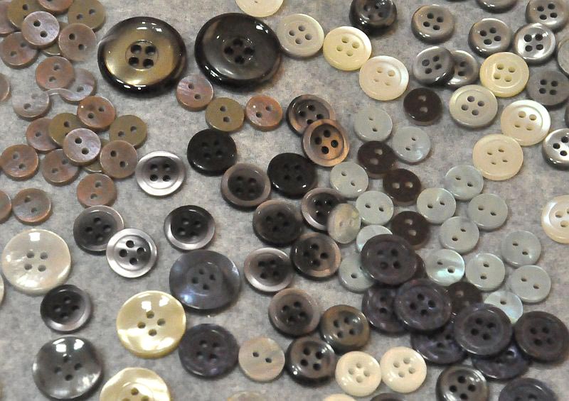 Round Imitation Shell Buttons, for Garments, Feature : Fine Quality