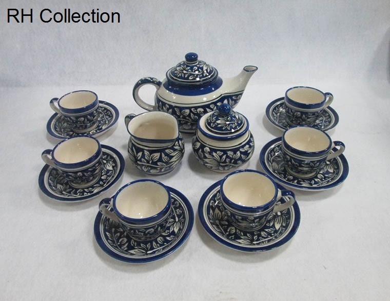 RHC Ceramic Tea Set, Feature : Stocked