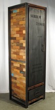wooden Tall single door cabinet