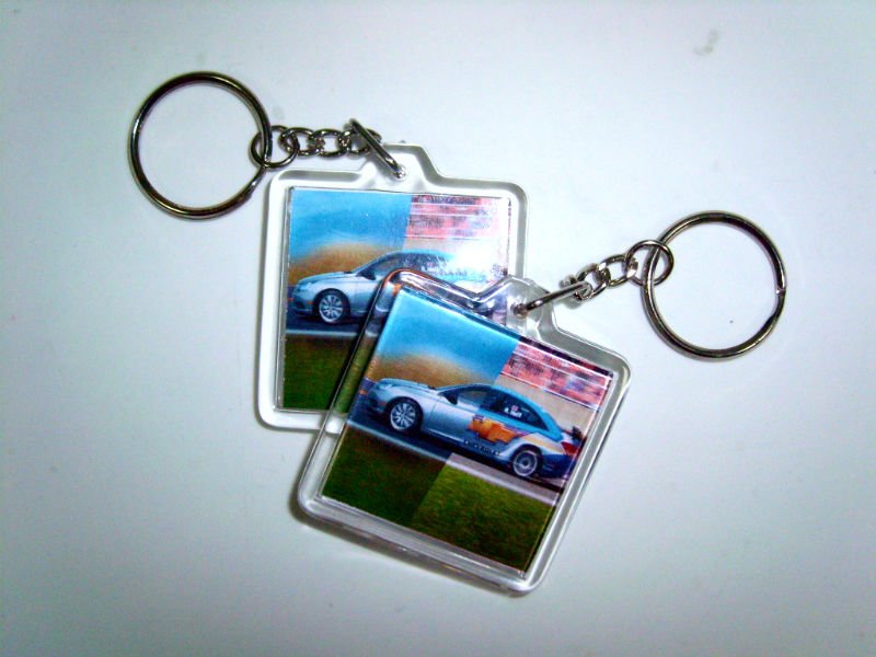 Plastic Acrylic Key Chain