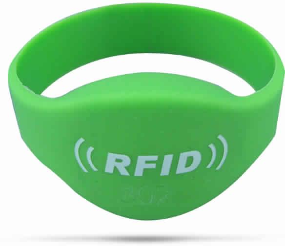 RFID Silicone Plastic Bracelets