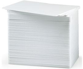 Standard Blank White PVC Cards