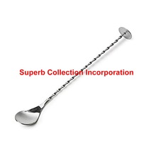 Metal Bar Spoon, Size : 27.6 x 5 cm