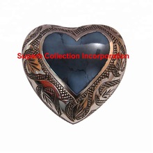 SCI Metal Blue Fire Heart Urns, for Baby, Style : American Style