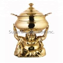 Buddha Stand Brass Chafing Dish
