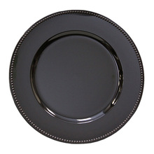 Charger Plate Black