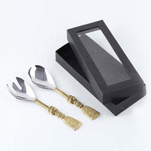 Stainless Steel Gold Salad Server, Feature : Eco-Friendly, Stocked