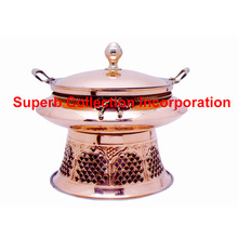 Knot Tie Copper Chafing Dish
