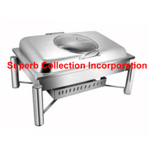 Pipe Legs Rectangular Hydraulic Chafing Dish